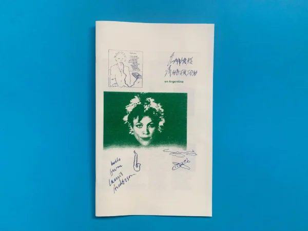 Laurie Anderson zine