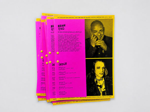 Brian Eno - Entrevistas 80s y 90s